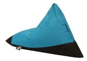 Пуф Пирамида+, XL размер, Свалящ се калъф, Водонепропусклив, Промазка Premium, Dark Blue