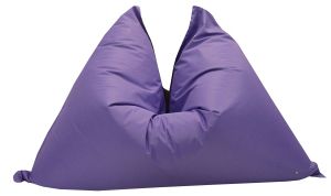 Пуф Възглавница+, XL размер, Самостоятелен вътрешен калъф, Водонепропусклив, Промазка Premium, Purple