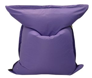 Пуф Възглавница+, XL размер, Самостоятелен вътрешен калъф, Водонепропусклив, Промазка Premium, Purple